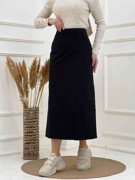 Kumaş Kalem Etek - 9