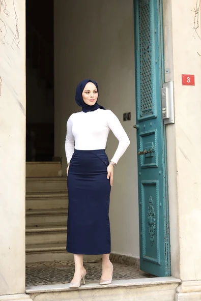 Kumaş Kalem Etek - 7