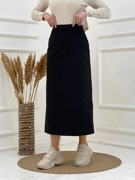 Kumaş Kalem Etek - 11