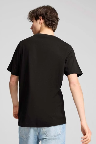 Puma GRAPHICS  683213 01 Baskılı T-shirt Siyah S-XXL - 2