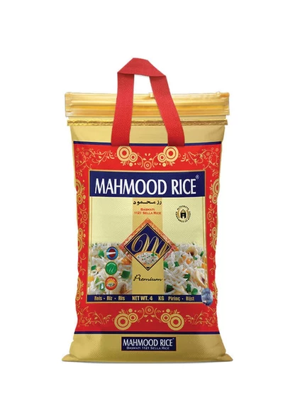 Mahmood Rice Basmati Pirinç 3 x 4 KG