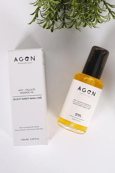 Agon Selülit Karşıtı Masaj Yağı ve Ahşap Masaj Aleti Seti - 4
