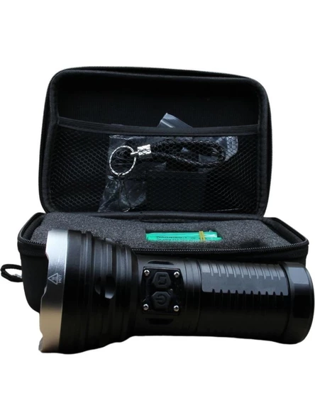 Powerdex PD-9900 Su Geçirmez Şarjlı 3200 Lümen Profesyonel Avcı El Feneri - 2