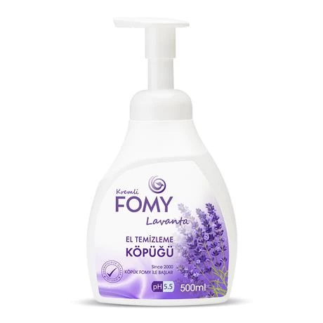 FOMY Lavanta Köpük Sabun El Yüz Vücut 500 ml