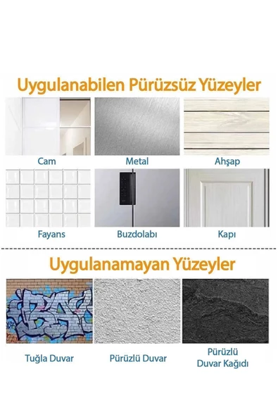 Kapı Arkası Elbise Askısı Kendinden Yapışkanlı Şeffaf Vidalı Havlu Askısı 4 Adet - 5