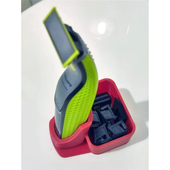 Philips Oneblade Stand Mini Kırmızı - 2