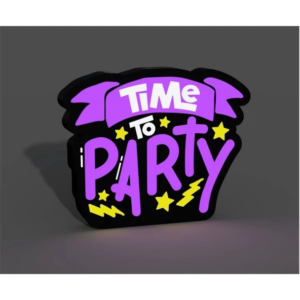 Time To Party Led Işık Kutusu - 3