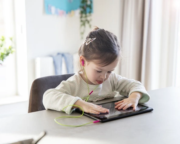 Trust 23422 BUDDI Çocuk Kulak İçi Kulaklık Mor - Resim 5