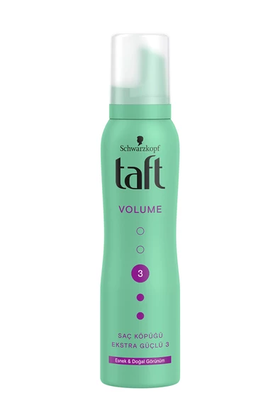 Taft Volume Saç Şekillendirici-hacim Verici 3 Saç Köpüğü 150 Ml - 4015100448290