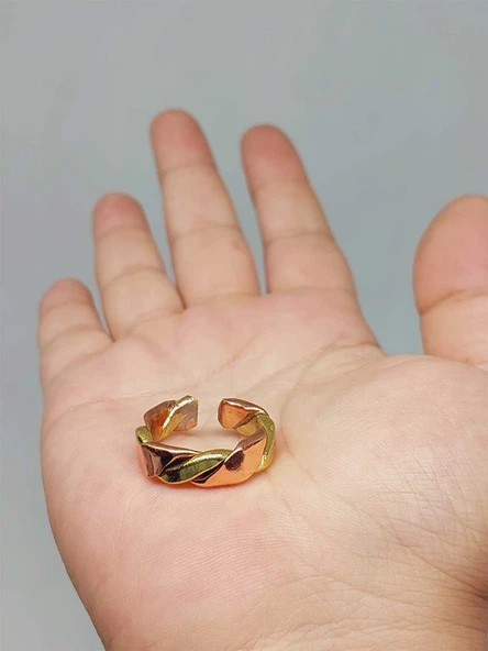 Bakır & Pirinç Yüzük (Ayarlanabilir) (52748) ürün görseli