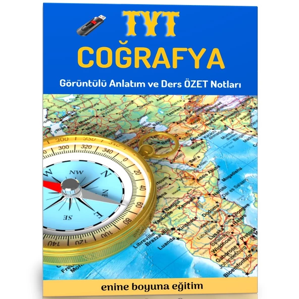 Tyt Coğrafya Görüntülü Anlatım Seti (DERS NOTLARI İLAVELİ)