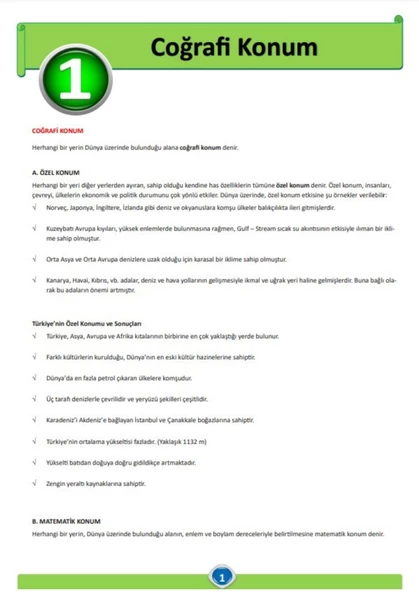 Tyt Coğrafya Görüntülü Anlatım Seti (DERS NOTLARI İLAVELİ) - 3