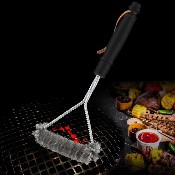 Petinka Mangal Izgara Teli Barbekü Temizlik Fırçası - 5
