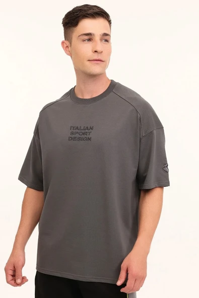 Lotto M-Horton T-sht Kısa Kol Tişort Erkek T-Shirt - Resim 2