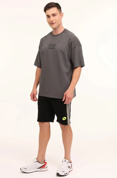 Lotto M-Horton T-sht Kısa Kol Tişort Erkek T-Shirt - Resim 6