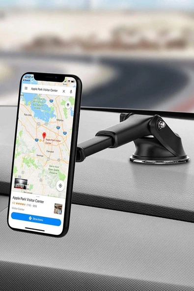 Mıknatıslı Araç Telefon Tutucu Tüm Araçlara Uyumlu Akrobat Tablet Tutucu Vakumlu