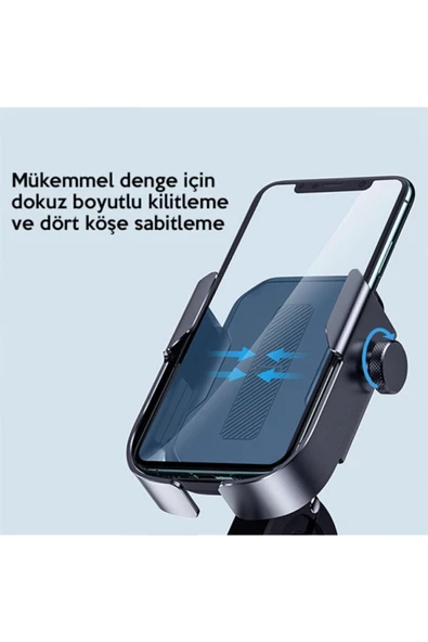 Baseus Armor Motorcycle Holder-Motosiklet-Bisiklet Telefon Tutucu-Siyah