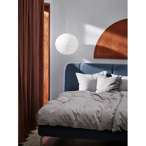 IKEA Regolit Kağıt Japon Feneri Sarkıt Lamba Tavan Lambası 45 Cm - 4