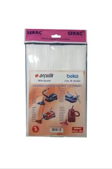 Süpürge Torbası Bez Mite   -68792
