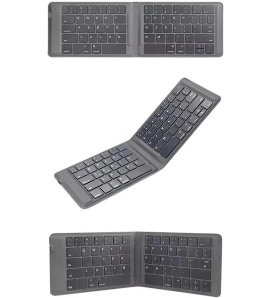 Chuwi Hi10 X Tablet 10.1" Uyumlu Kablosuz Bluetooth Şarjlı Katlanır Klavye