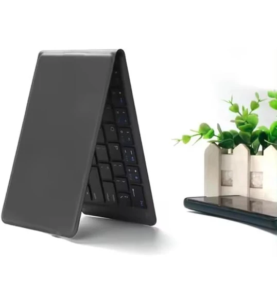 Omix Mixtab Pro 10.1" Uyumlu Kablosuz Bluetooth Şarjlı Katlanır Klavye - Resim 2