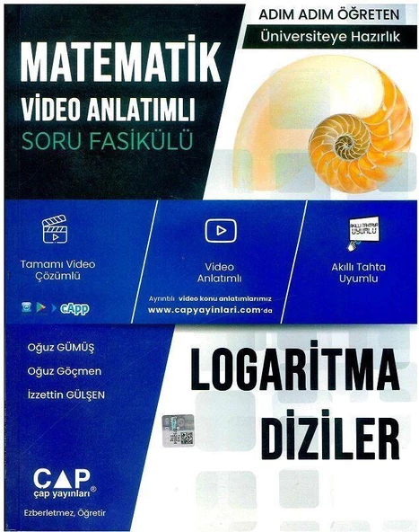 Matematik Logaritma Diziler Konu Anlatımlı Soru Bankası Çap Yayınları