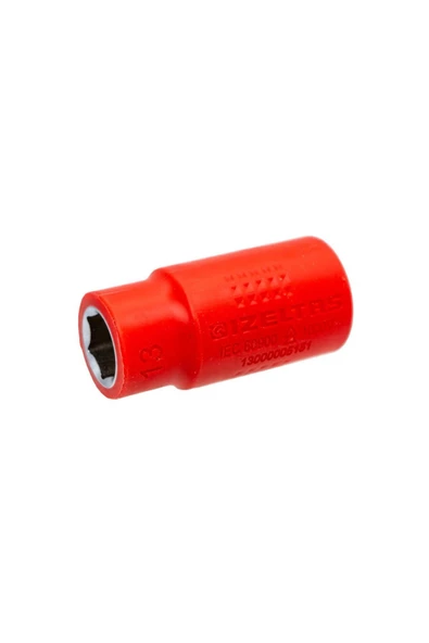 Izeltaş  1000v Izoleli 6 Köşe 1/2" Lokma Anahtar 13 Mm