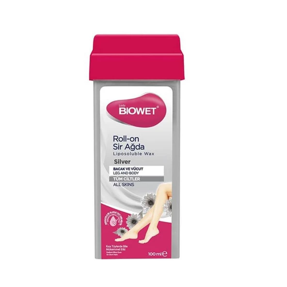 Biowet Roll On Sir Ağda Tüm Ciltler İçin Silver 100 ml