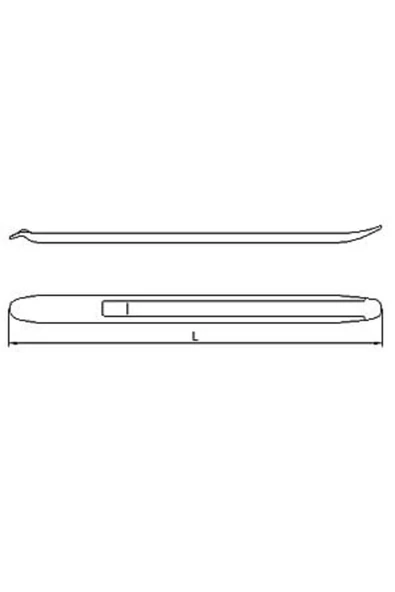 ELTA Oluklu Levye 600mm 24'' - 2