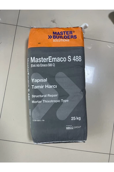 Masteremaco S 488 25kg Yapısal Tamir Harcı - Karot Delik Kapama Harcı