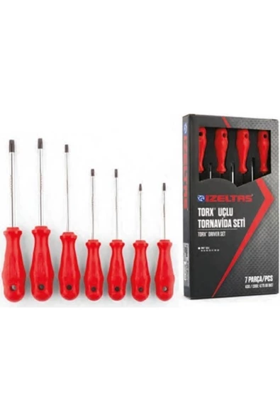 Torx Uçlu Tornavida Seti 7 Parça