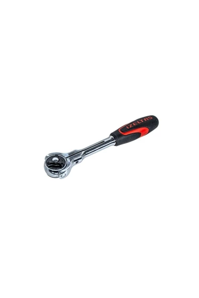 İZELTAŞ Mafsallı Cırcır Kolu 1/4'' (72 Diş) 150mm - 2