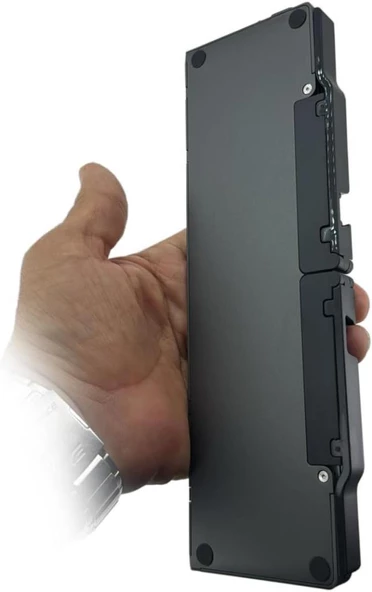 Apple iPad 9. Nesil 10.2" Uyumlu Kablosuz Bluetooth Şarjlı Kendinden Standlı Katlanır Klavye - Resim 5