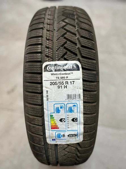 Continental WinterContact TS 850P  205/55R17 91H ( 2017 Üretim )