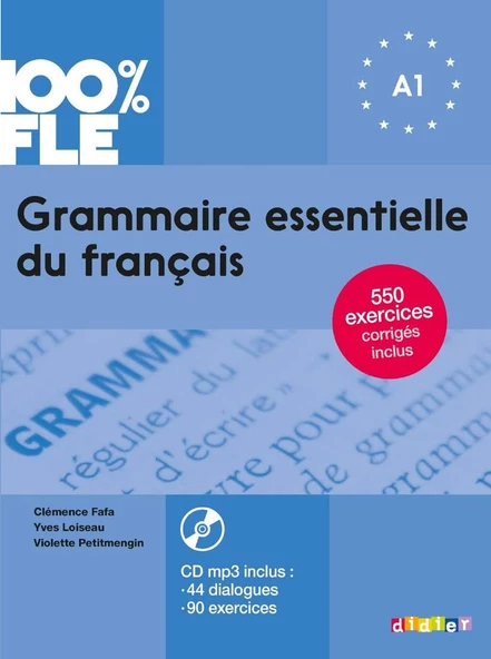 Grammaire essentielle du français niv. A1 - Livre - 550 Exercices + Downloadable Audios CD