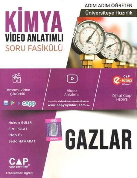 Kimya Gazlar Konu Anlatımlı Soru Bankası Çap Yayınları