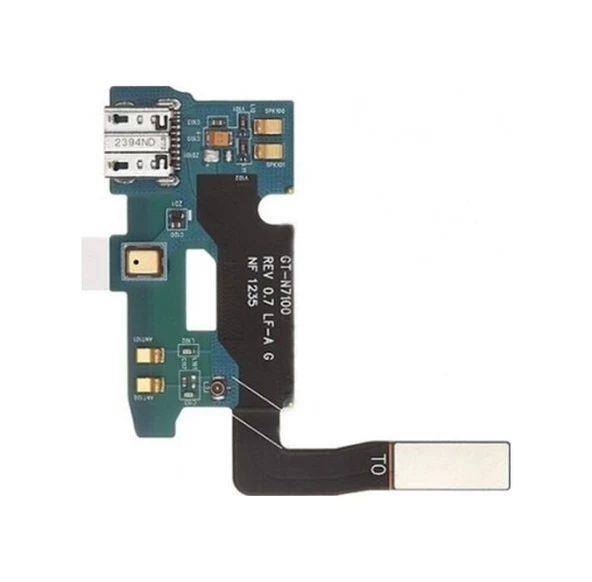 Gmr Samsung Uyumlu Galaxy Note 2 N7100 Şarj Soketi Mikrofon Bordu Film ürün görseli 1