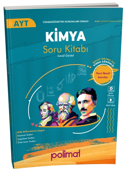 Polimat 2025 Ayt Kimya Soru Kitabı