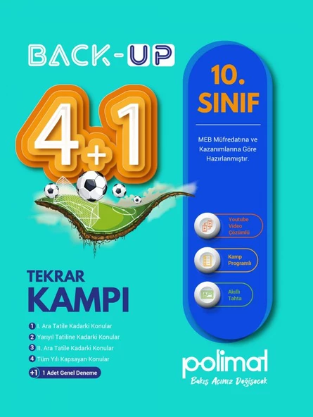 Polimat 2025 10. Sınıf Back-Up 4+1 Kamp Kitabı