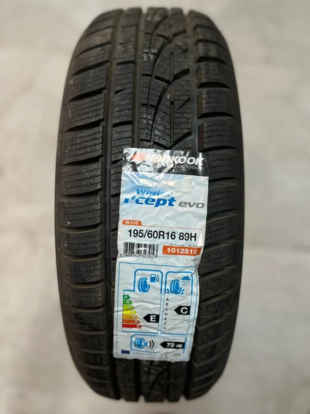 Hankook 195/60 R16 6 89H W310 ( 2015 Üretim )