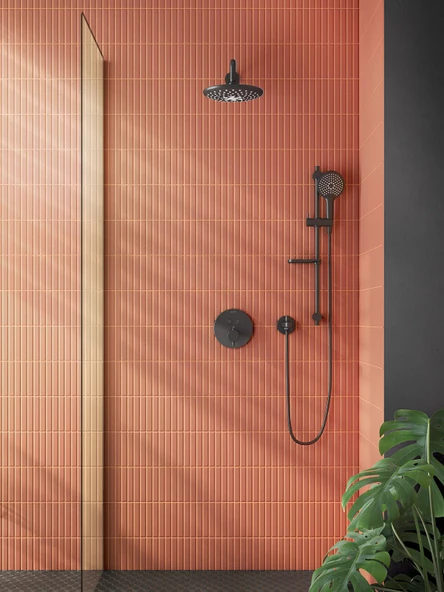 VİTRA BLISS LC 2F ANKASTRE TEPE DUŞU - SİYAH - 24 CM - 3