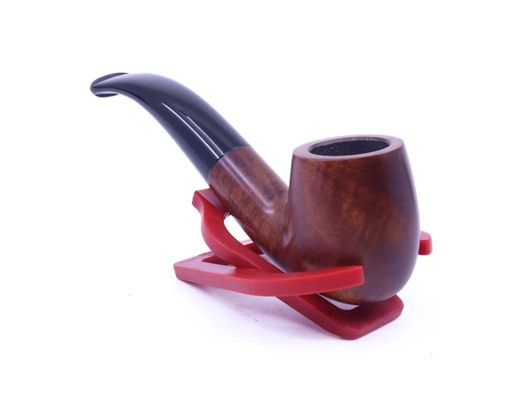 Şahin Sarı Yıldız Bent Billiard 9mm Filtreli Ebonit Saplı Pipo Mod L-10 247786 - 4