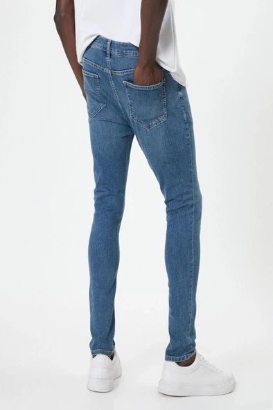 Koton Super Skinny Fit Kot Pantolon - Justin Jean - 4