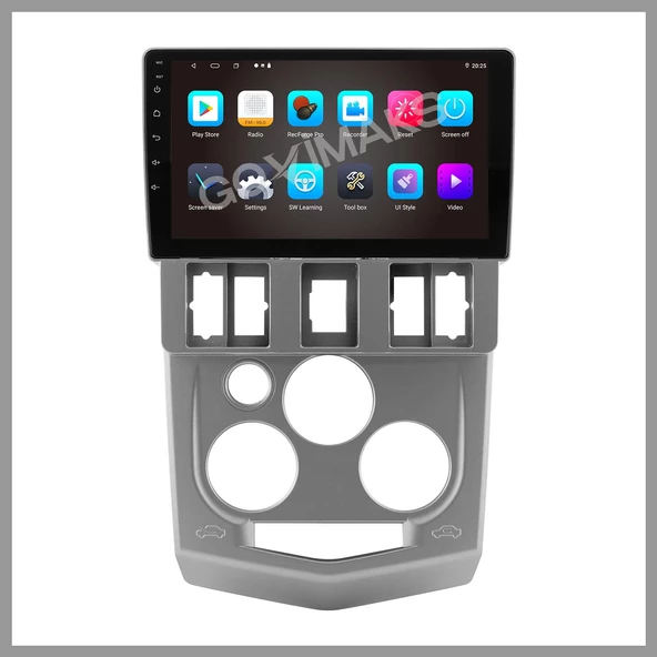 DACIA LOGAN 2004-2007 UYUMLU 4 GB RAM 64 GB HAFIZA ANDROID MULTIMEDIA TEYP ürün görseli 1