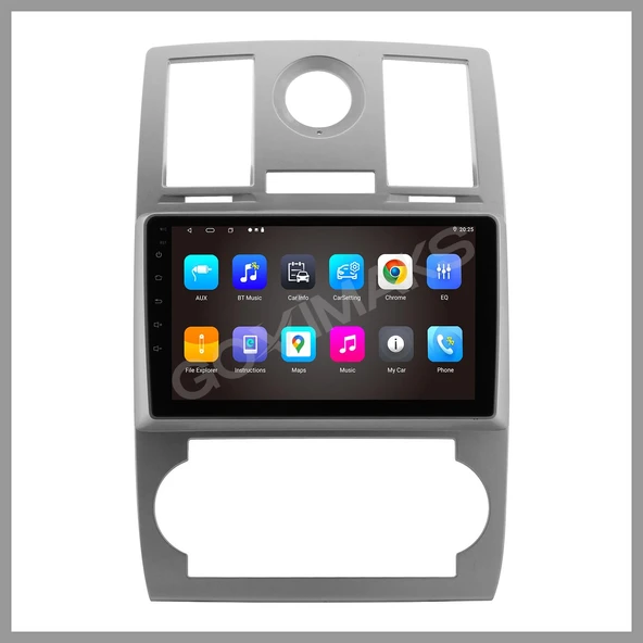 CHRYSLER C300 2005-2012 UYUMLU 6 GB RAM 128 GB HAFIZA ANDROİD MULTİMEDA TEYP - Resim 6