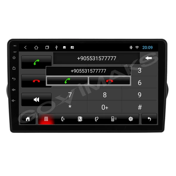 GOVİMAKS FIAT EGEA 2016-2020 8 GB RAM 128 GB HAFIZA ANDROİD MULTIMEDIA TEYP - 5