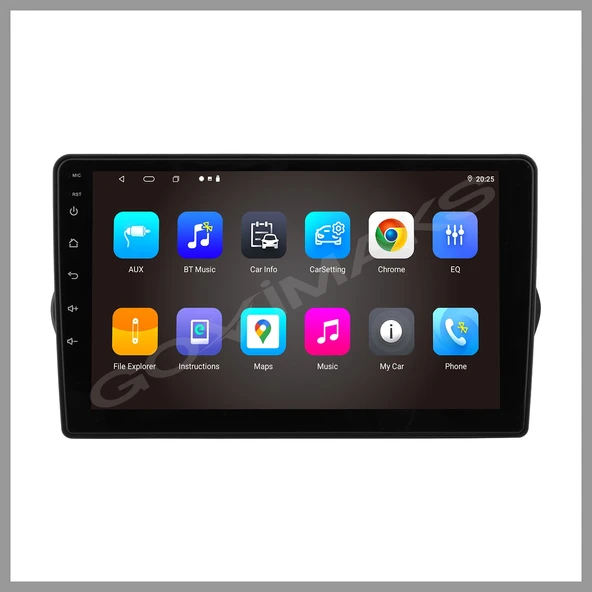 FIAT EGEA 2016-2020 UYUMLU 6 GB RAM 128 GB HAFIZA ANDROİD MULTİMEDİA TEYP - Resim 10