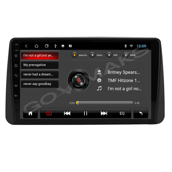 FIAT EGEA 2021-2022 UYUMLU 6 GB RAM 128 GB HAFIZA ANDROİD MULTİMEDİA TEYP - Resim 7