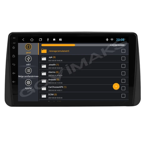 FİAT EGEA URBAN UYUMLU 8 GB RAM 128 GB HAFIZA ANDROİD MULTIMEDIA TEYP - Resim 10