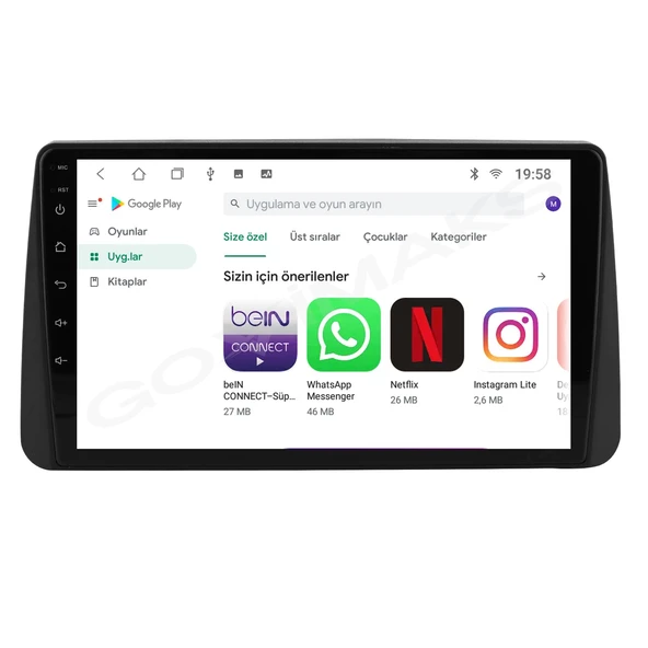 FİAT EGEA URBAN UYUMLU 2 GB RAM 32 GB HAFIZA ANDROİD MULTİMEDİA TEYP - Resim 9